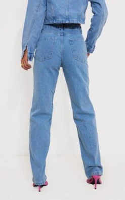 Jean Droit Bleu Très Délavé à Coutures Frontales -Logic || Zero Soldes Magasin af5f2e1914e9d9bc0a3e403e593d99250fc5f528 cna5973 3