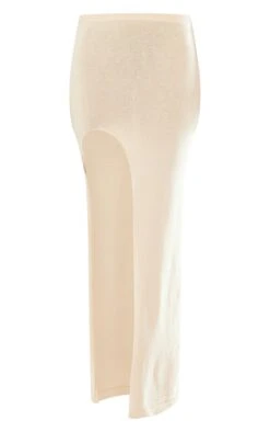 Jupe Longue En Maille Tricot Gris Pierre Très Fendue -Logic || Zero Soldes Magasin b020b79a70d39c11fb5439e31121977aa967c278 cne6279 5