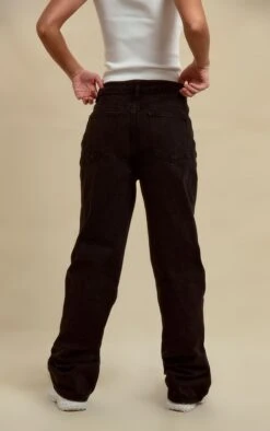 Jean Droit Noir Délavé Vintage -Logic || Zero Soldes Magasin b3d6d3e8f4f58f613c72026cd4ce00ea7b5cff47 cnc5747 3