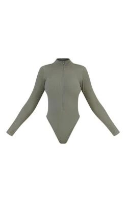 Body Zippé Gris Clair Côtelé Détail Contours à Manches Longues -Logic || Zero Soldes Magasin b442c88f2a077f19b971a3190072692c37302bc7 cnc5421 5