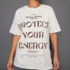 T-shirt Gris Pierre Imprimé Protect Your Energy -Logic || Zero Soldes Magasin b7bb19ad97f0ce21ca88d6cc093bd07cda9db829 cnc9180 1