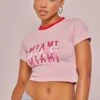 T-shirt Court Ajusté Rose à Imprimé Miami -Logic || Zero Soldes Magasin b7bcacebe4512e31e43c16071a4772557b21d8c6 cne8986 1