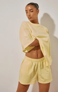 T-shirt Oversize En Coton Jaune Citron à épaules Carrées -Logic || Zero Soldes Magasin b84916c84ae1c385b30f27ddb42b046c5185a0cd cne4345 4