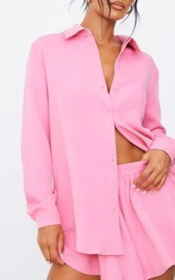 Chemise Manches Longues Rose Bonbon Oversize 10 Chemise Manches Longues Rose Bonbon Oversize -Logic || Zero Soldes Magasin bd9acf88293eb84525bdd603e013faecb6a632d7 cne8831 4