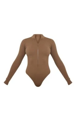 Body Zippé Caramel Côtelé Détail Contours à Manches Longues -Logic || Zero Soldes Magasin c9b389c64b37c321f16562c856bbddc74ea4f186 cnb0530 5