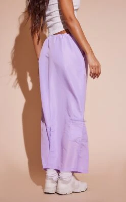 Jupe Longue Lilas à Zip Et Cordons Ajustables -Logic || Zero Soldes Magasin cf285641cf24af944ce6ea11b867c0ccbb256b26 cnd9864 3