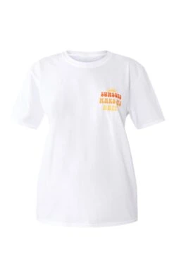 T-shirt Blanc à Imprimé Sunset -Logic || Zero Soldes Magasin d288a02ab3de35d9a5e8ecdac2ba1e991e008718 cne6053 5