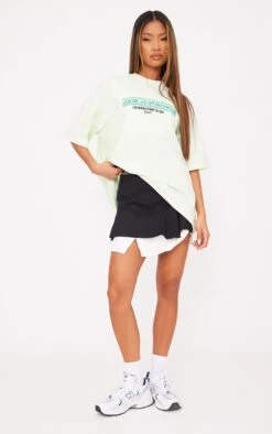 T-shirt Menthe à Imprimé American Sportswear En Relief -Logic || Zero Soldes Magasin d528ccad4bc73eb3199890b8131a71d1e05ff5ee cne3387 3