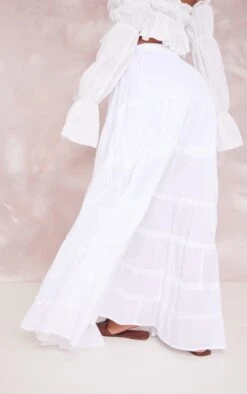 Jupe Longue En Coton Blanc à Coutures élimées -Logic || Zero Soldes Magasin d939ef938113fefceb0e34f7f4fd76487df9f88e cnd9189 3