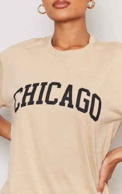 T-shirt Gris Pierre à Imprimé Chicago -Logic || Zero Soldes Magasin da3bbe2cfa39963997eb13e8f1cf937870c6bb79 cne3418 4