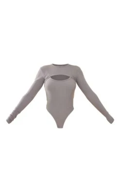 Body Gris à Découpe Poitrine Et Manches Longues -Logic || Zero Soldes Magasin e03f95f1df3d8e1ad627ce316cf807036097f6ee cnc6026 5