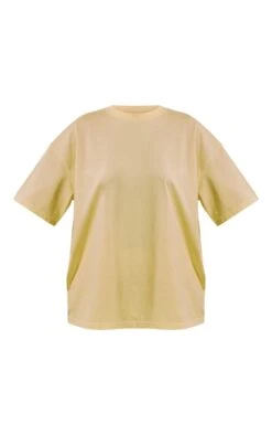 T-shirt Oversize En Coton Jaune Citron à épaules Carrées -Logic || Zero Soldes Magasin e040ee46dac1e5e73ac2a6cee6cb236b9ec065e1 cne4345 5