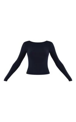 Top Long Doux Noir à Manches Longues 11 Top Long Doux Noir à Manches Longues -Logic || Zero Soldes Magasin e0ee17b8a5a846694dd1b1939f035f29355e0e6a cnc0107 5