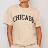T-shirt Gris Pierre à Imprimé Chicago -Logic || Zero Soldes Magasin ea8d7ac24553b62506643f510d54b19f235da476 cne3418 1
