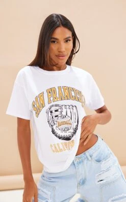 T-shirt Blanc à Slogan San Francisco -Logic || Zero Soldes Magasin eb85ade4ce13f45890e86b33350b0f5e17c23e8c cnd2883 4