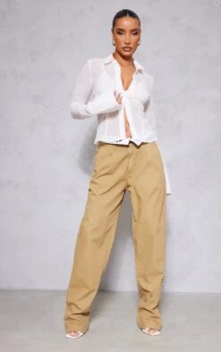 Chemise Ajustée Texturée Blanche Transparente -Logic || Zero Soldes Magasin ec5186bbfa7e76ebcfccbe9e23edd5e75667b495 cnc5625 3