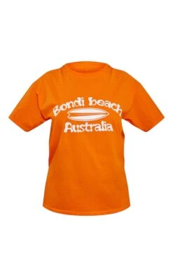 T-shirt Orange à Imprimé Bondi Beach -Logic || Zero Soldes Magasin ee639aaa6959638015dcea498df3afb1d4960c9f cne1970 5