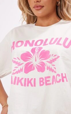 T-shirt Gris Pierre à Imprimé Honolulu 10 T-shirt Gris Pierre à Imprimé Honolulu -Logic || Zero Soldes Magasin ef97927ed410671a5c744e5cabf1452f6750870c cne3429 4