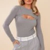 Body Gris à Découpe Poitrine Et Manches Longues 2 Body Gris à Découpe Poitrine Et Manches Longues -Logic || Zero Soldes Magasin f37516c370f064ce067be91f177d219fb47128cf cnc6026 1