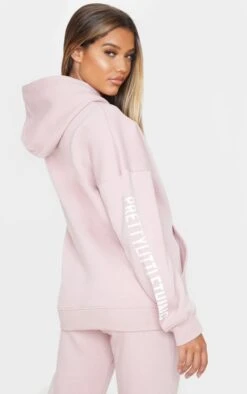 Zero PRETTYLITTLETHING Hoodie Rose Pâle à Slogan -Logic || Zero Soldes Magasin f715003f3e36bb565fb6811f8f41e73117bd22a9 cmg4048 2