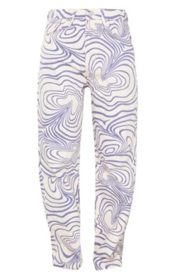 Jean Droit écru Imprimé Vague -Logic || Zero Soldes Magasin fc6f1e4b1aec5bfc26e5db4c50931bff4c575880 cne4438 5